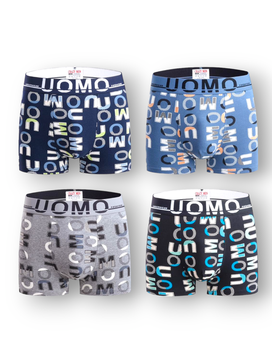 BOXER UOMO ΜΠΟΞΕΡ 4 ΤΜΧ 11,90 €