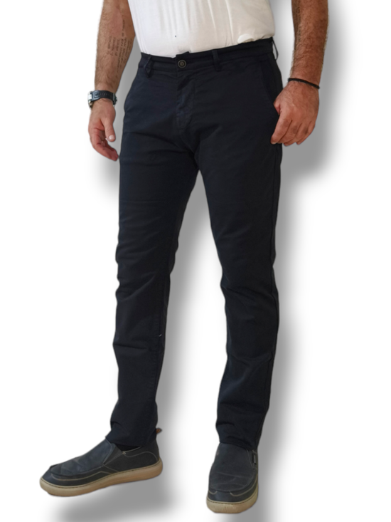 DSPLAY ανδρικό υφασμάτινο παντελόνι Slim Fit Chino 17,90€