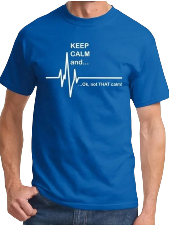 T-SHIRT Keep Calm cotton point προσφορά 8,90€