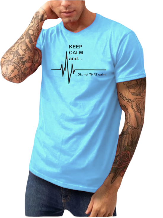 T-SHIRT Keep Calm cotton point προσφορά 8,90€