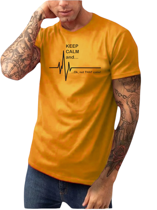 T-SHIRT Keep Calm cotton point προσφορά 8,90€