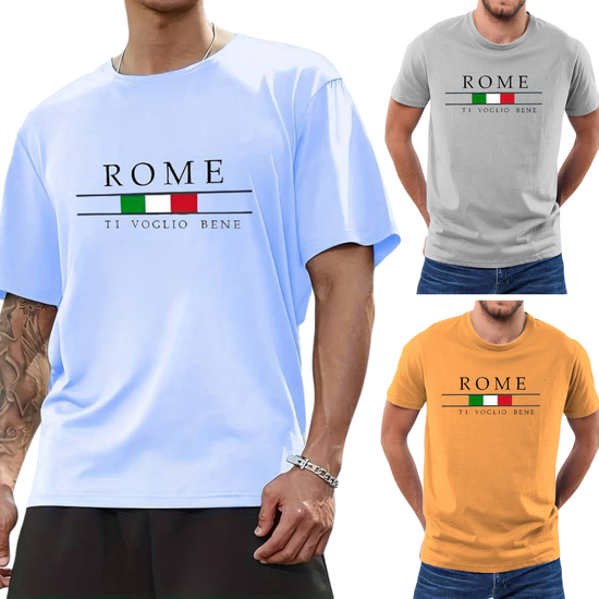 T-SHIRT Rome ti voglio bene  cotton point προσφορά 8,90€