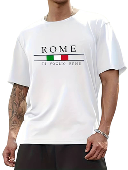 T-SHIRT Rome ti voglio bene cotton point προσφορά 8,90€