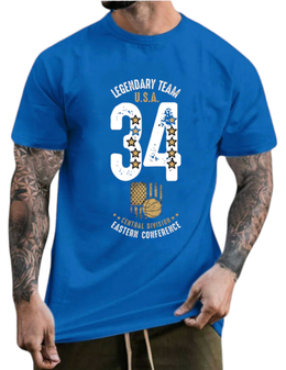 T-SHIRT Legendary team 34  cotton point προσφορά 8,90€