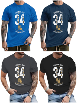 T-SHIRT Legendary team 34  cotton point προσφορά 8,90€