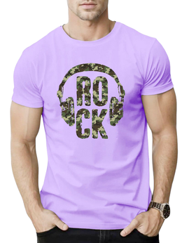 T-SHIRT Rock Headphones cotton point προσφορά 8,90€