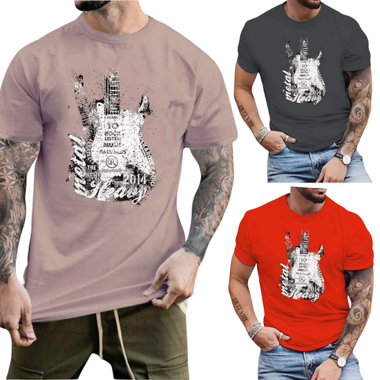 T-SHIRT Guitar cotton point προσφορά 8,90€