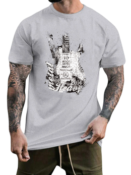 T-SHIRT Guitar cotton point προσφορά 8,90€