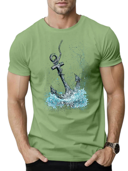 T-SHIRT Anchor  cotton point προσφορά 8,90€