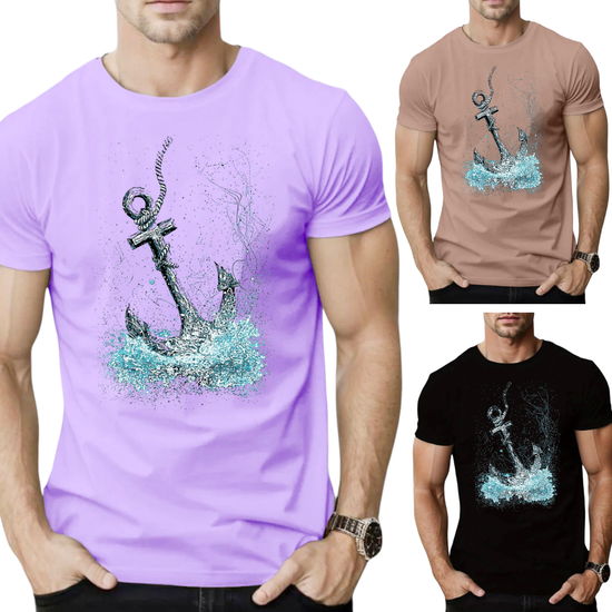 T-SHIRT Anchor cotton point προσφορά 8,90€