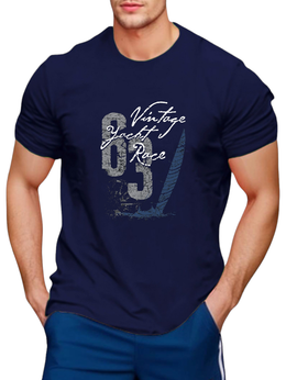 T-SHIRT 63 yachts race cotton point προσφορά 8,90€