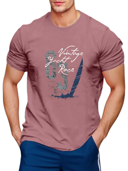 T-SHIRT 63 yachts race cotton point προσφορά 8,90€