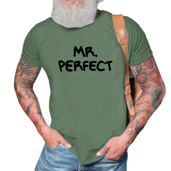 T-SHIRT Mr Perfect cotton point προσφορά 8,90€