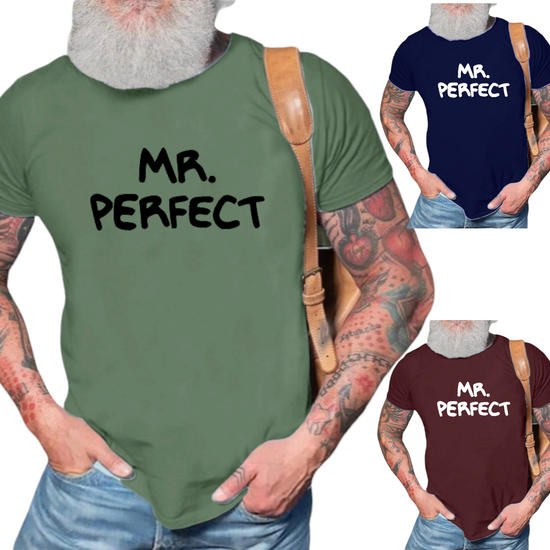 T-SHIRT Mr Perfect cotton point προσφορά 8,90€