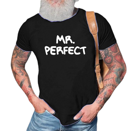 T-SHIRT Mr Perfect cotton point προσφορά 8,90€