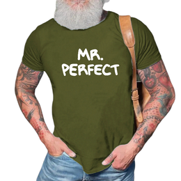 T-SHIRT Mr Perfect cotton point προσφορά 8,90€