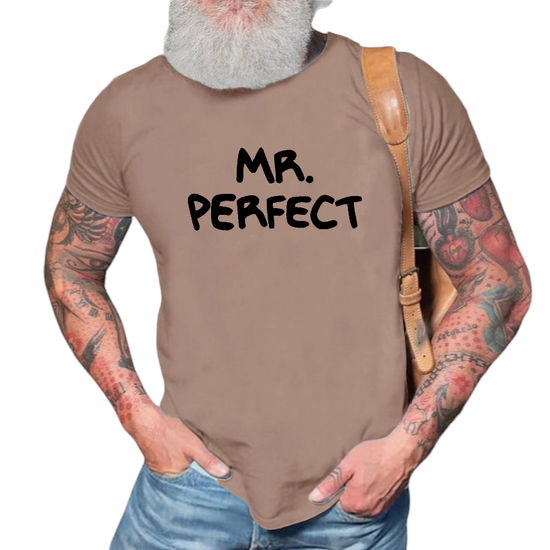 T-SHIRT Mr Perfect cotton point προσφορά 8,90€