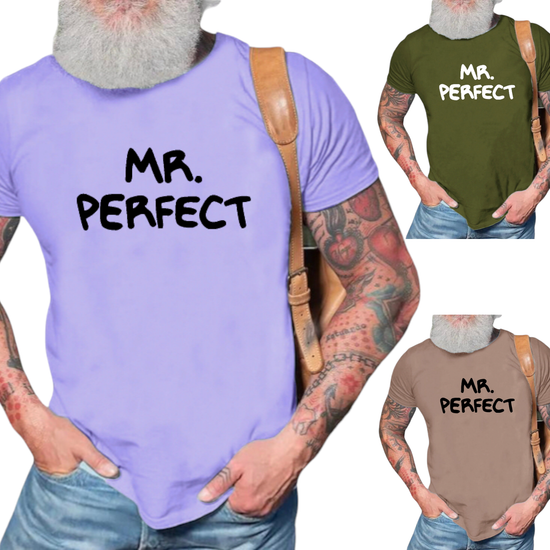 T-SHIRT Mr Perfect cotton point προσφορά 8,90€