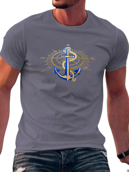 T-SHIRT Combass cotton point προσφορά 8,90€