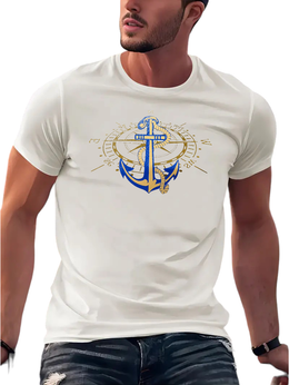 T-SHIRT Combass cotton point προσφορά 8,90€