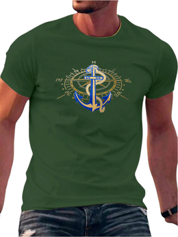 T-SHIRT Combass cotton point προσφορά 8,90€