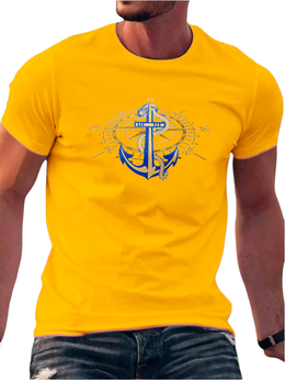 T-SHIRT Combass cotton point προσφορά 8,90€