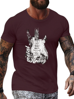 T-SHIRT Guitar cotton point προσφορά 8,90€