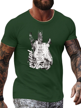 T-SHIRT Guitar cotton point προσφορά 8,90€