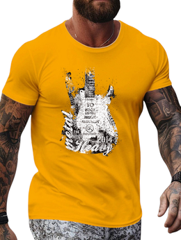 T-SHIRT Guitar cotton point προσφορά 8,90€