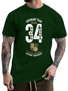 T-SHIRT Legendary team 34 cotton point προσφορά 8,90€