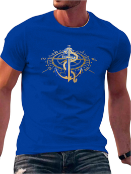 T-SHIRT Combass cotton point προσφορά 8,90€