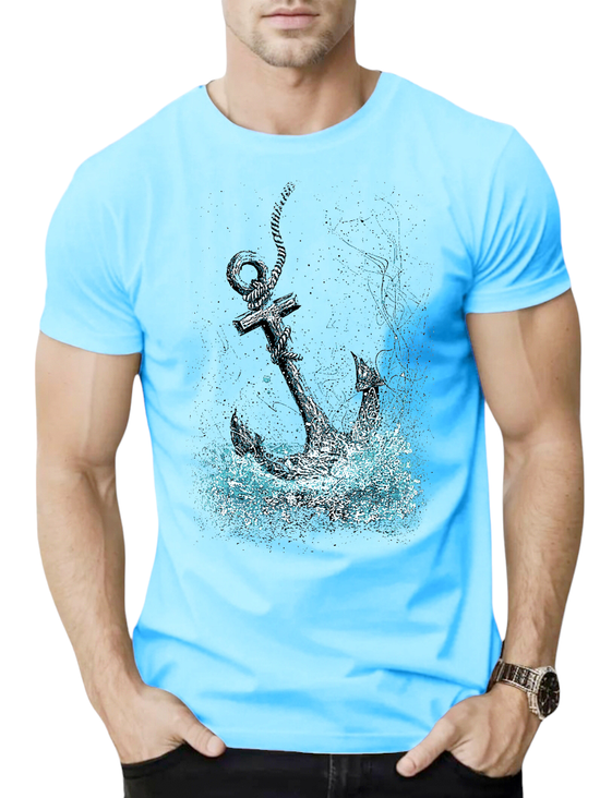 T-SHIRT Anchor cotton point προσφορά 8,90€