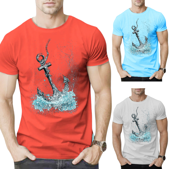 T-SHIRT Anchor cotton point προσφορά 8,90€