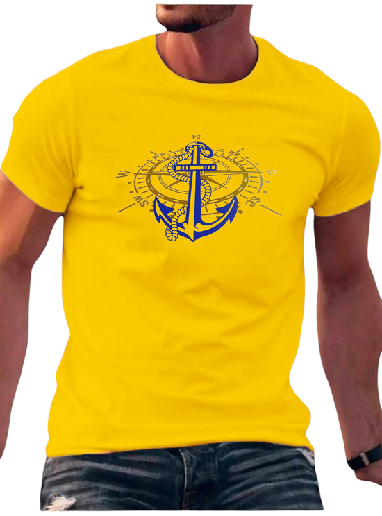 T-SHIRT Combass cotton point προσφορά 8,90€