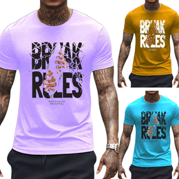 T-SHIRT Break Rules cotton point προσφορά 8,90€