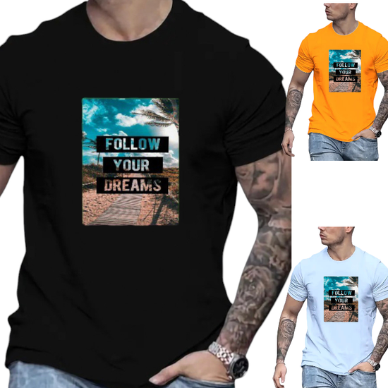 T-SHIRT Follow Your Dreams προσφορά 8,90€