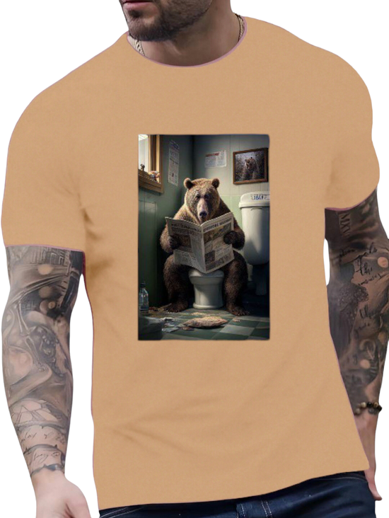 T-SHIRT Bear WC  cotton point προσφορά 8,90€