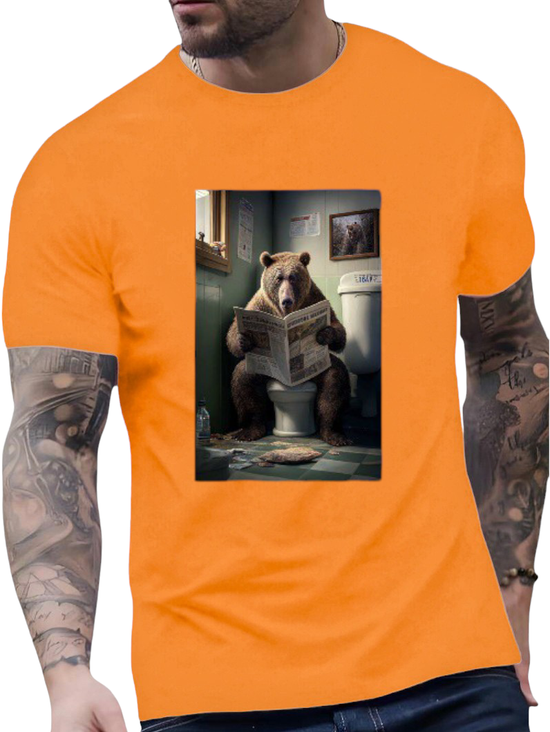 T-SHIRT Bear WC  cotton point προσφορά 8,90€