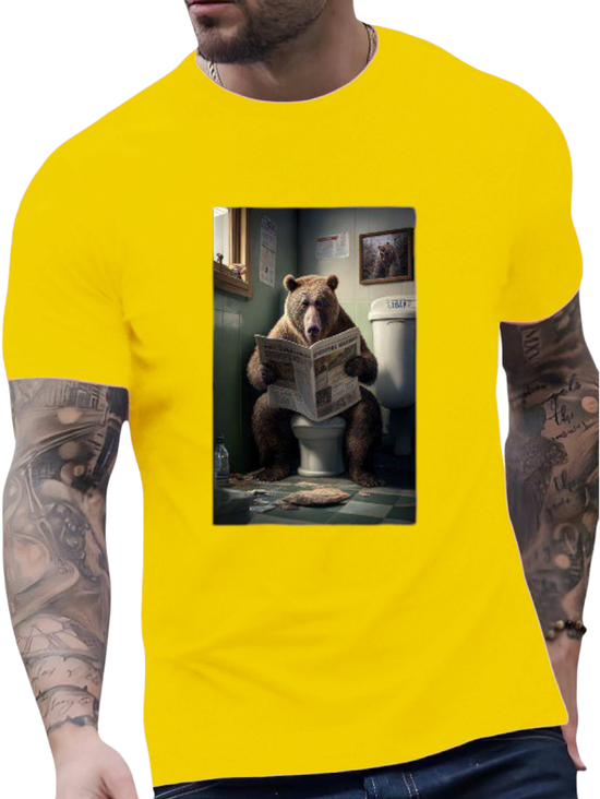 T-SHIRT Bear WC  cotton point προσφορά 8,90€