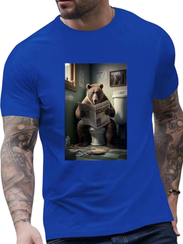 T-SHIRT Bear WC cotton point προσφορά 8,90€