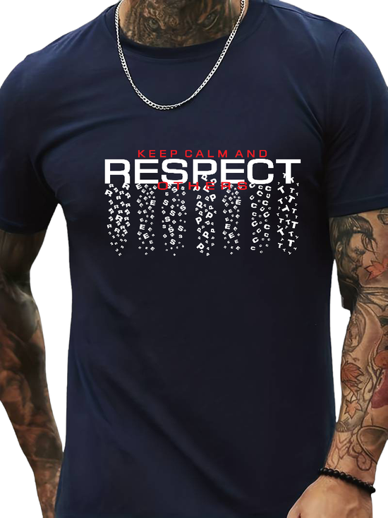 T-SHIRT Respect cotton point προσφορά 8,90€