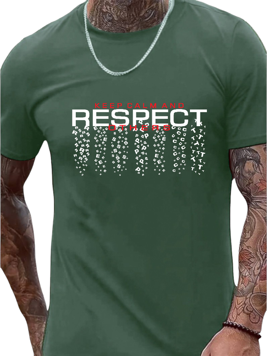 T-SHIRT Respect cotton point προσφορά 8,90€