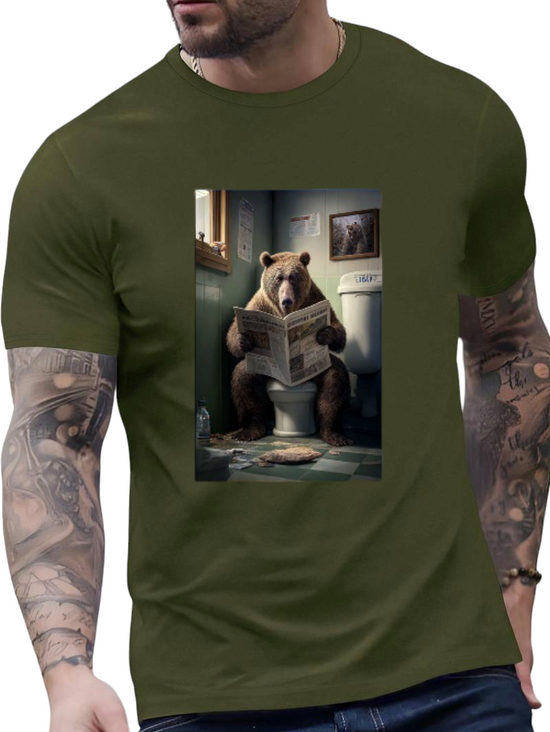 T-SHIRT Bear WC cotton point προσφορά 8,90€