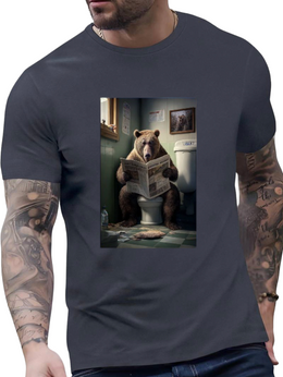 T-SHIRT Bear WC cotton point προσφορά 8,90€