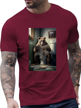 T-SHIRT Bear WC cotton point προσφορά 8,90€