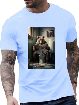 T-SHIRT Bear WC cotton point προσφορά 8,90€