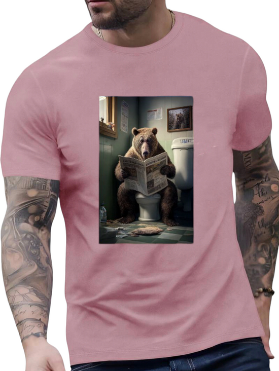 T-SHIRT Bear WC cotton point προσφορά 8,90€