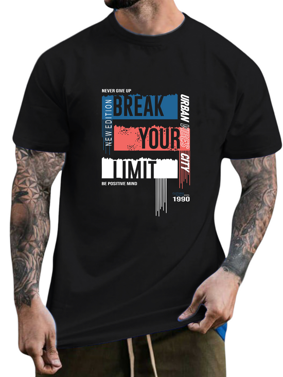 T-SHIRT Break Your Limit προσφορά 8,90€