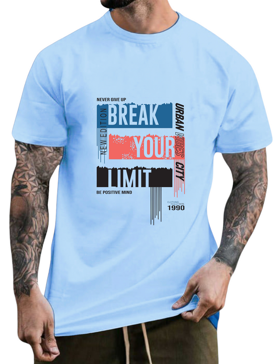 T-SHIRT Break Your Limit προσφορά 8,90€