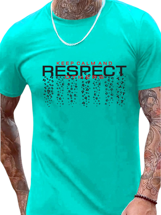 T-SHIRT Respect cotton point προσφορά 8,90€